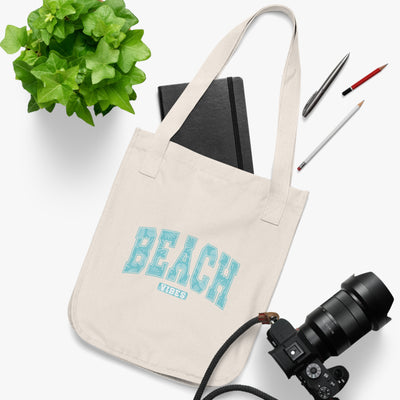 Canvas Tote Bag - Beach Vacation Bag Vibes