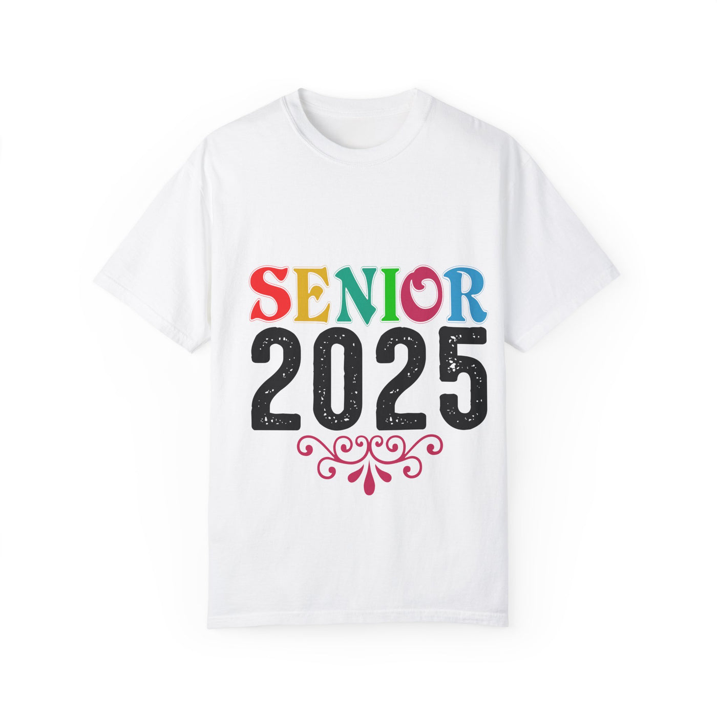 Senior 2025 T-Shirt - Unisex Garment-Dyed